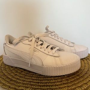 White Puma Sneakers